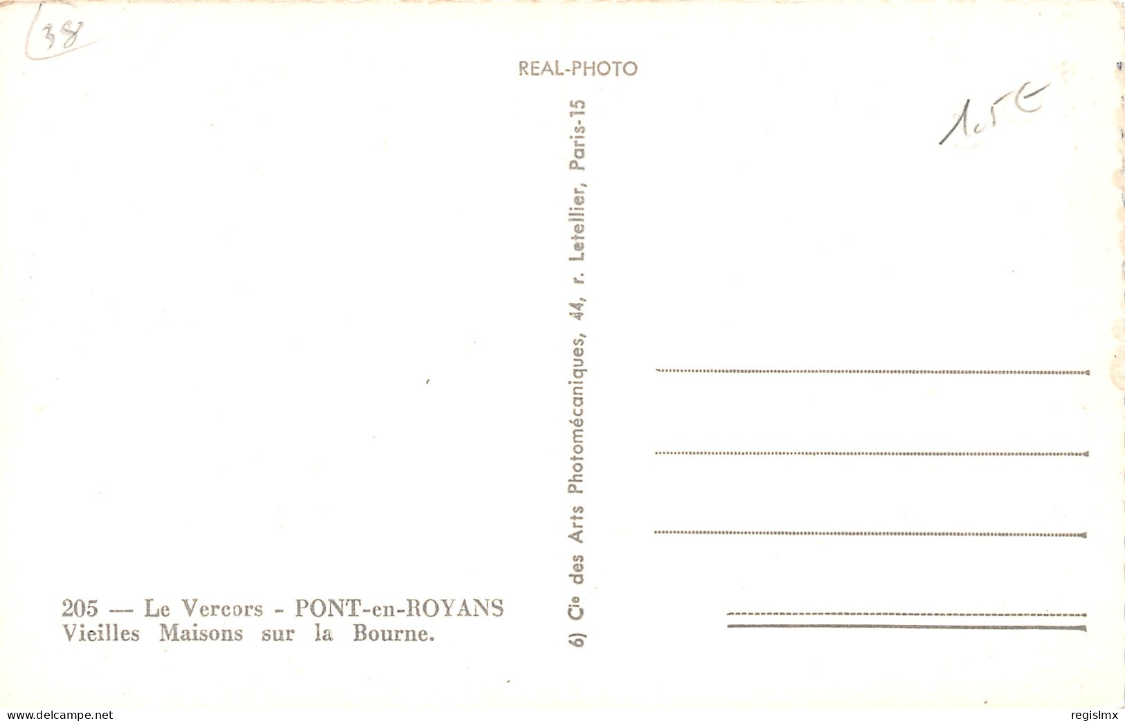 38-PONT EN ROYANS-N°T2535-C/0249 - Pont-en-Royans