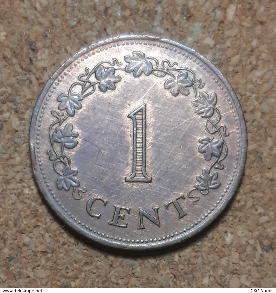 (LP-380) - 1 Cent 1972 - Malta