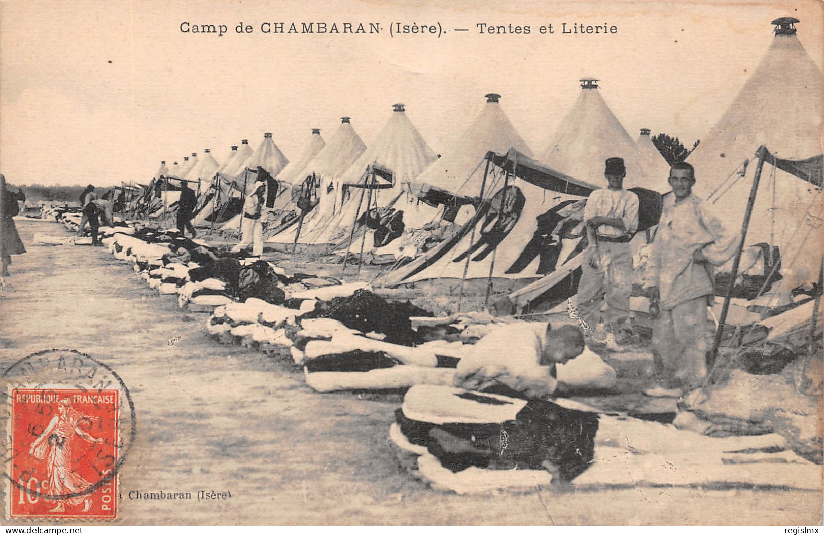 38-VIRIVILLE CAMP DE CHAMBARAN-N°T2535-H/0395 - Viriville