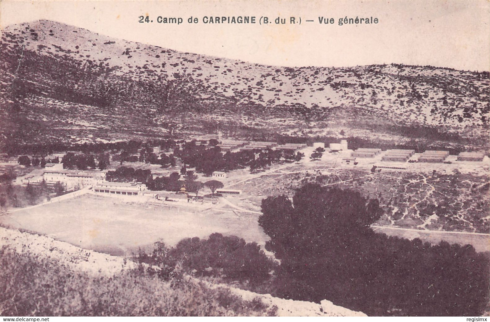 13-AUBAGNE CAMP DE CARPIAGNE-N°T2535-H/0371 - Aubagne