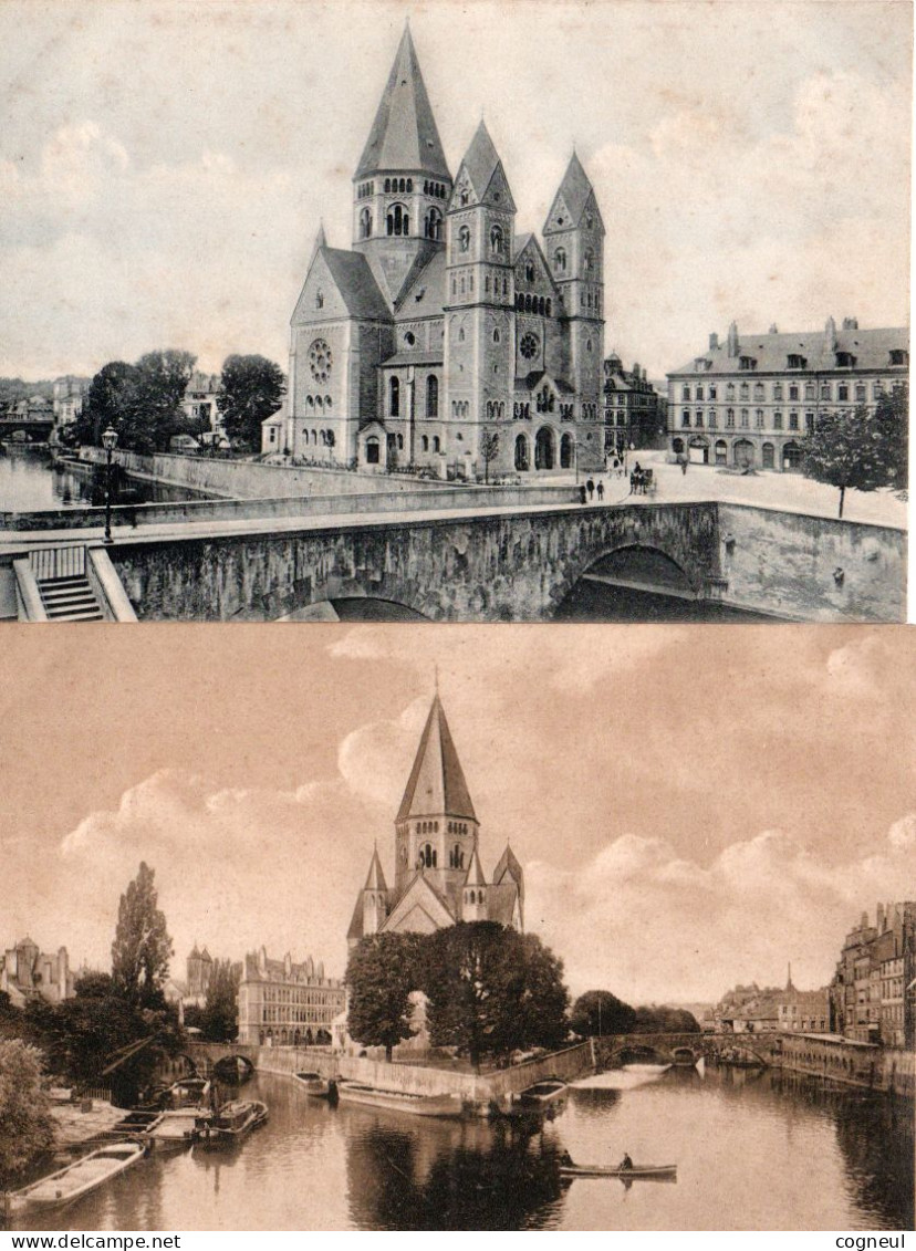Metz - Nouveau Temple Protestant X 2 - Metz