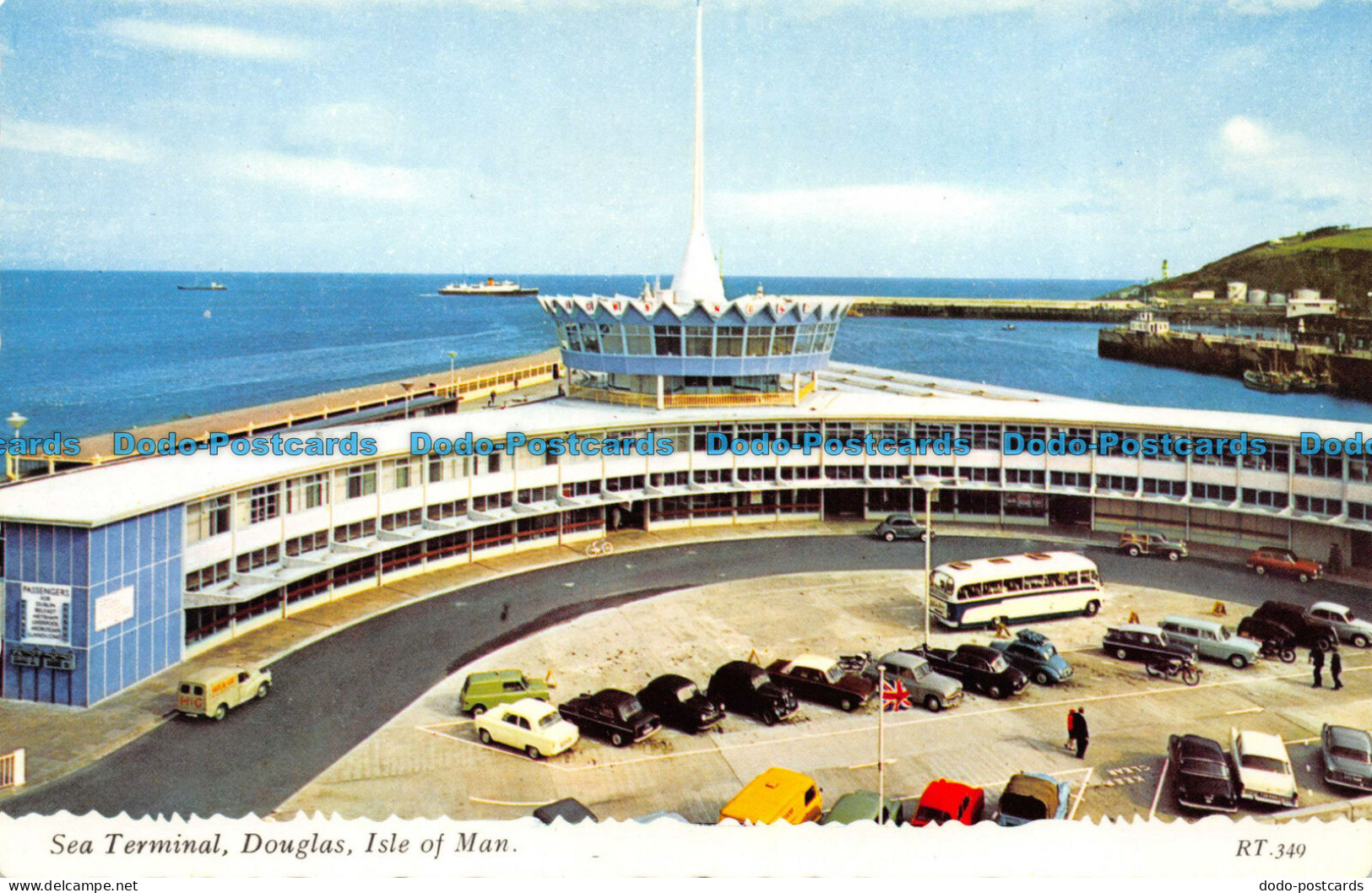 R065046 Sea Terminal. Douglas. Isle Of Man. Valentine - World