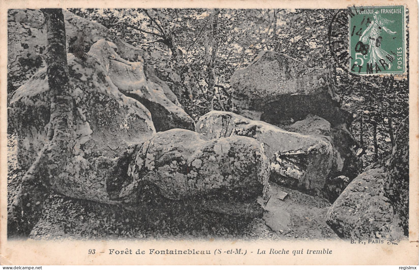 77-FONTAINEBLEAU LA FORET-N°T2537-F/0199 - Fontainebleau