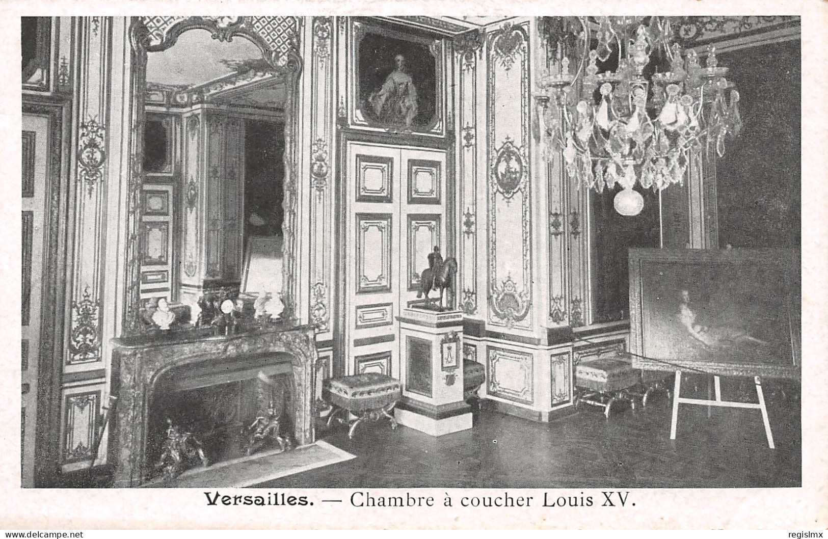 78-VERSAILLES CHAMBRE A COUCHER LOUIS XV-N°T2537-F/0145 - Versailles (Château)