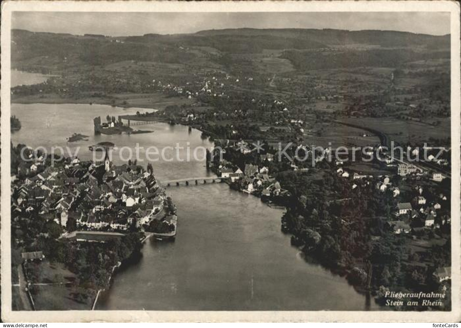 11629483 Stein Rhein Fliegeraufnahme Stein Rhein - Other & Unclassified