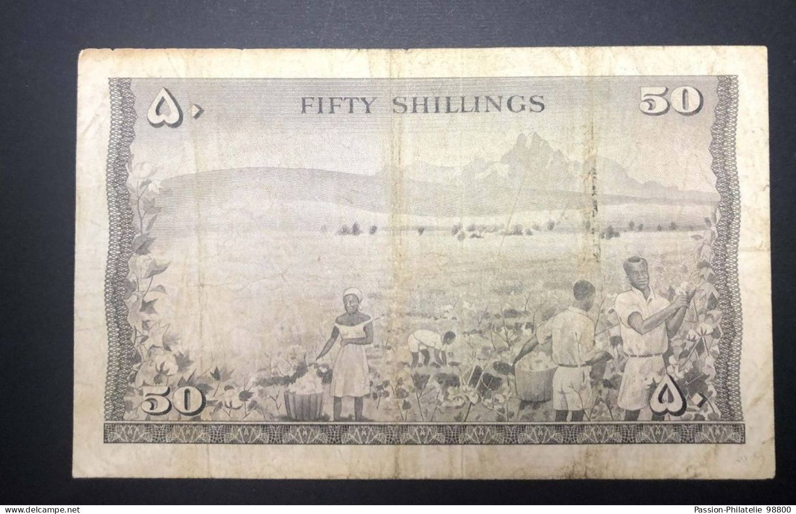KENYA 50 Shillings 1.7.1966 P. 4 - Kenya