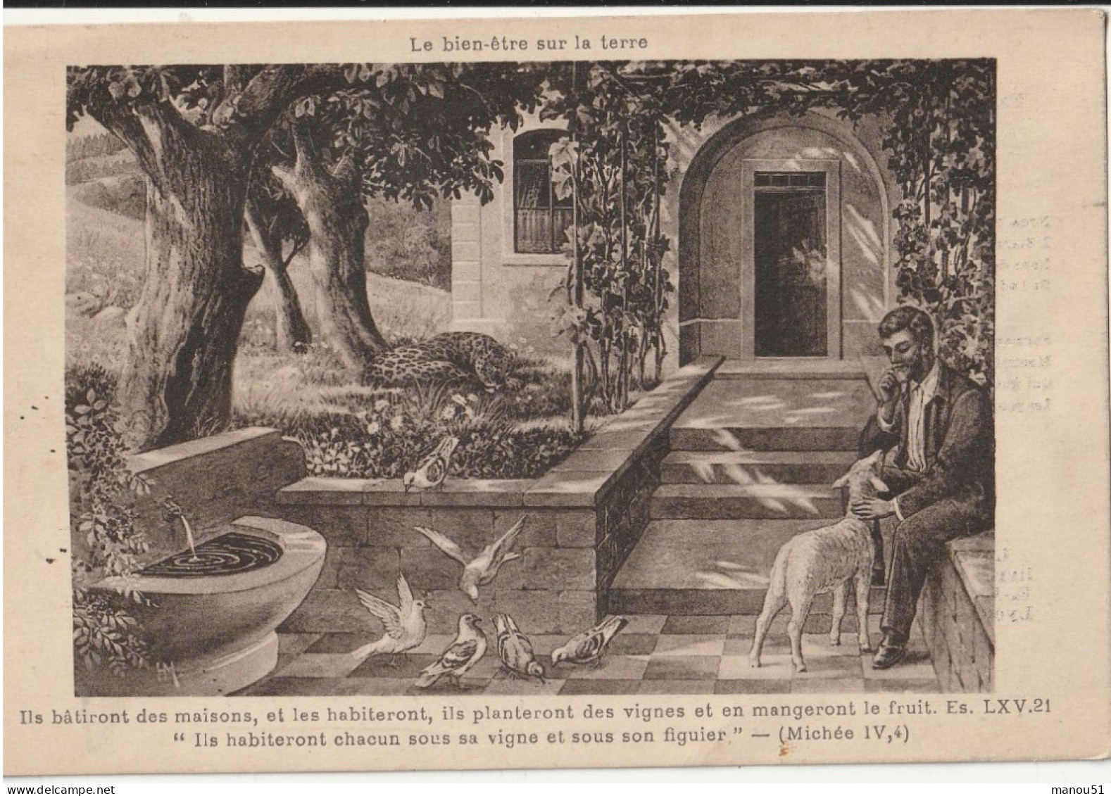 Religion  Extrait Des Cantiques Du Messager N° 212 : De Leurs Glaives Ils Forgeront Des Socs De Charrue - Andere & Zonder Classificatie