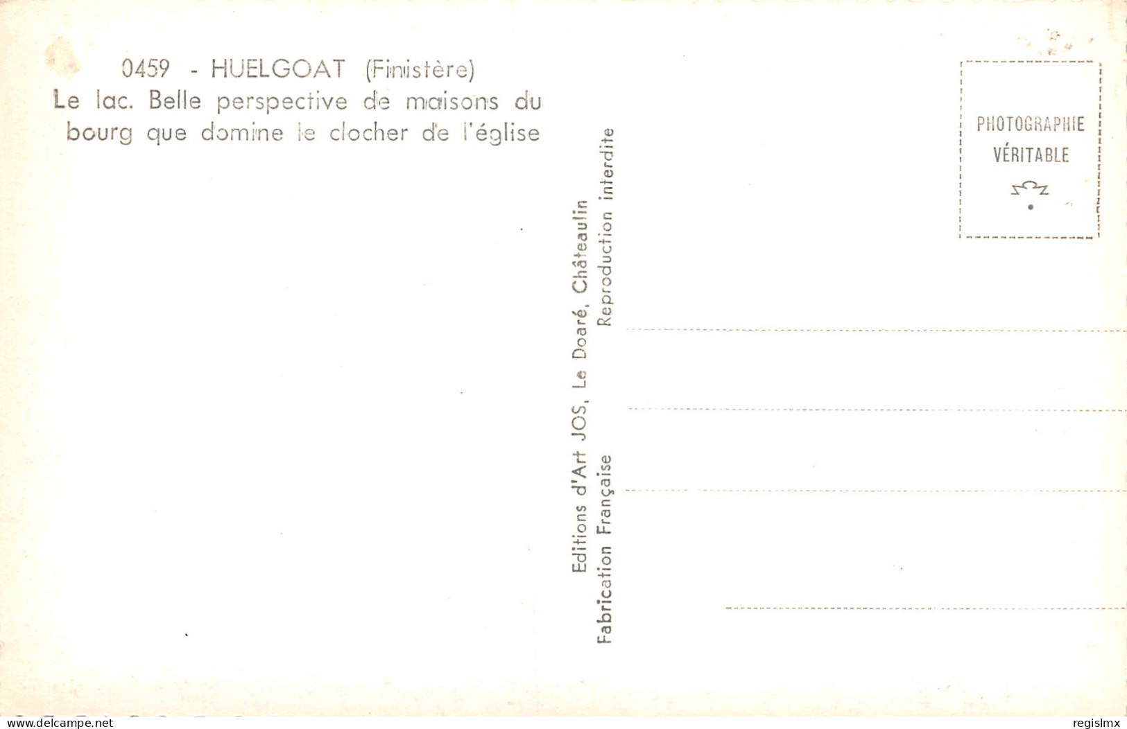 29-HUELGOAT-N°T2538-C/0045 - Huelgoat
