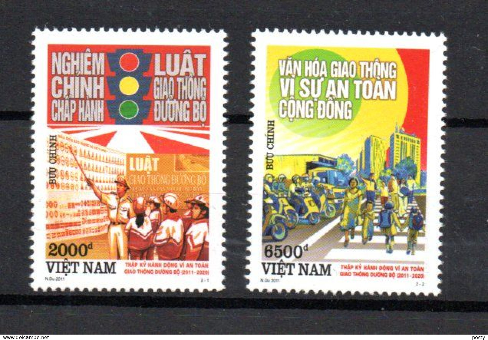 VIETNAM - 2011 - SECURITE ROUTIERE - SAFETY ON THE ROAD - - Vietnam