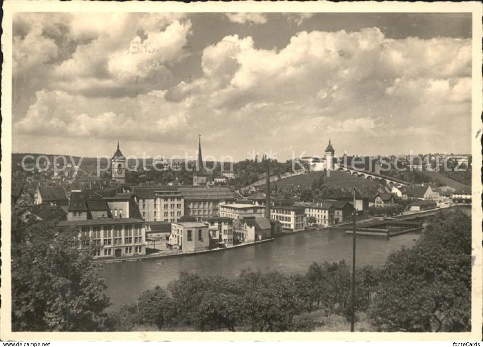 11629377 Schaffhausen SH Blick Zur Festung Munot Wahrzeichen Schaffhausen - Autres & Non Classés