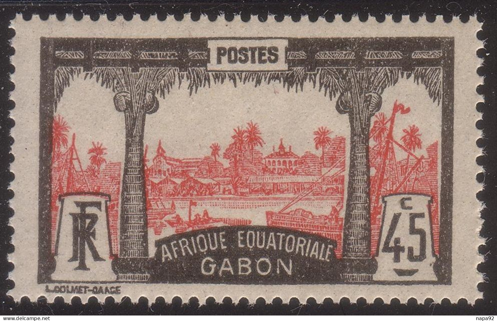 GABON 1922 YT 86** MNH - Ongebruikt