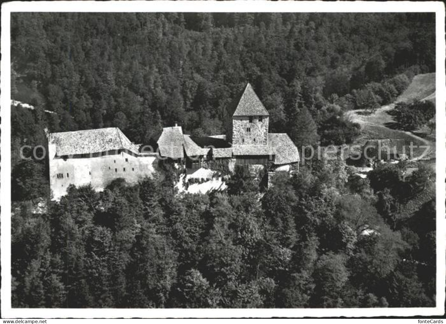 11629371 Stein Rhein Burg Hohenklingen Fliegeraufnahme Stein Am Rhein - Sonstige & Ohne Zuordnung