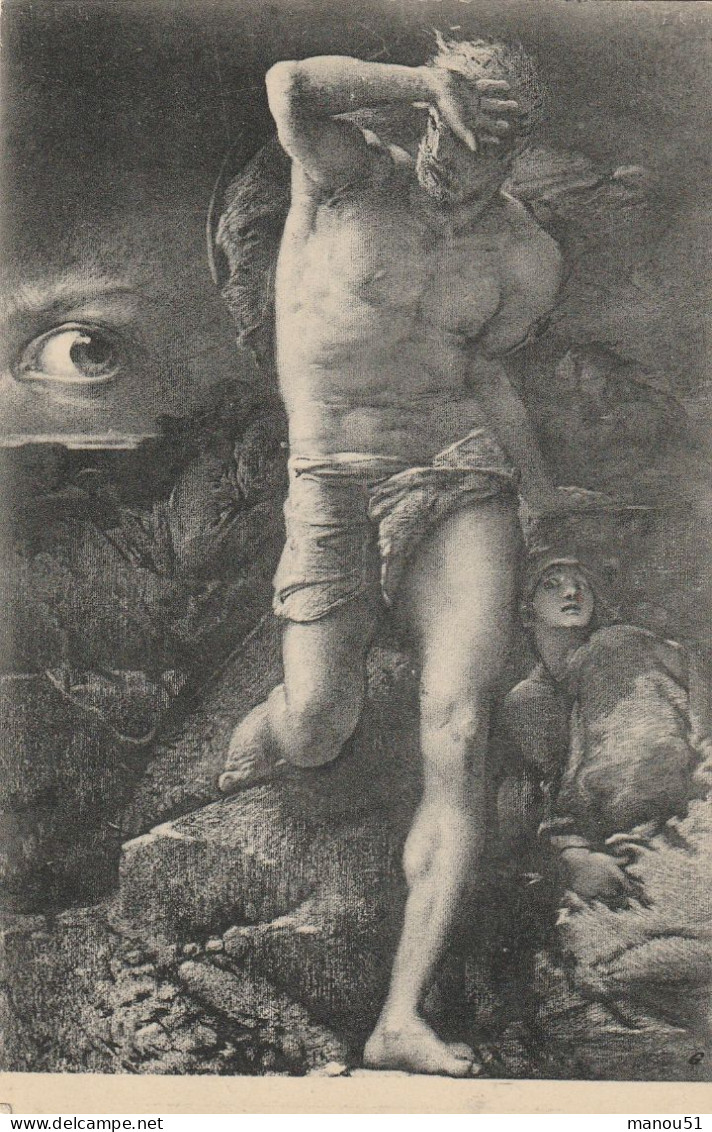 Tableau : La Conscience ( Légende Des Siècles ) Apr Chifflart - Maison De Victor Hugo à Paris - Paintings