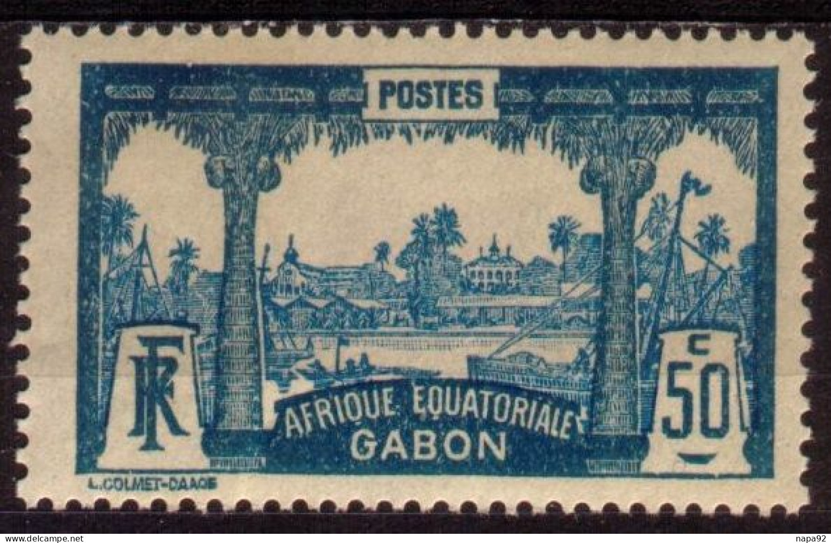 GABON 1922 YT 87** MNH - Ungebraucht