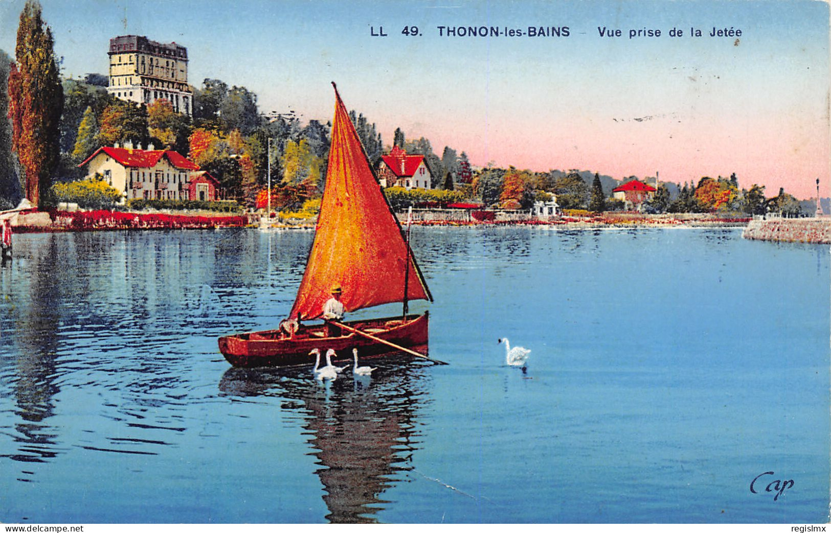 74-THONON LES BAINS-N°T2539-A/0339 - Thonon-les-Bains