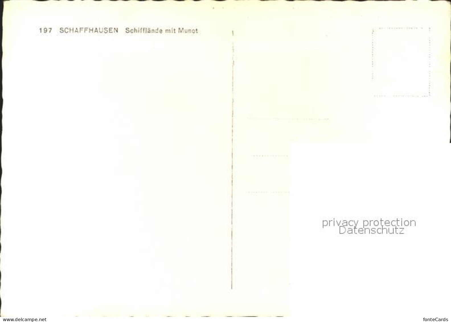 11629307 Schaffhausen SH Schifflaende Rheinbruecke Festung Munot Wahrzeichen Sch - Altri & Non Classificati