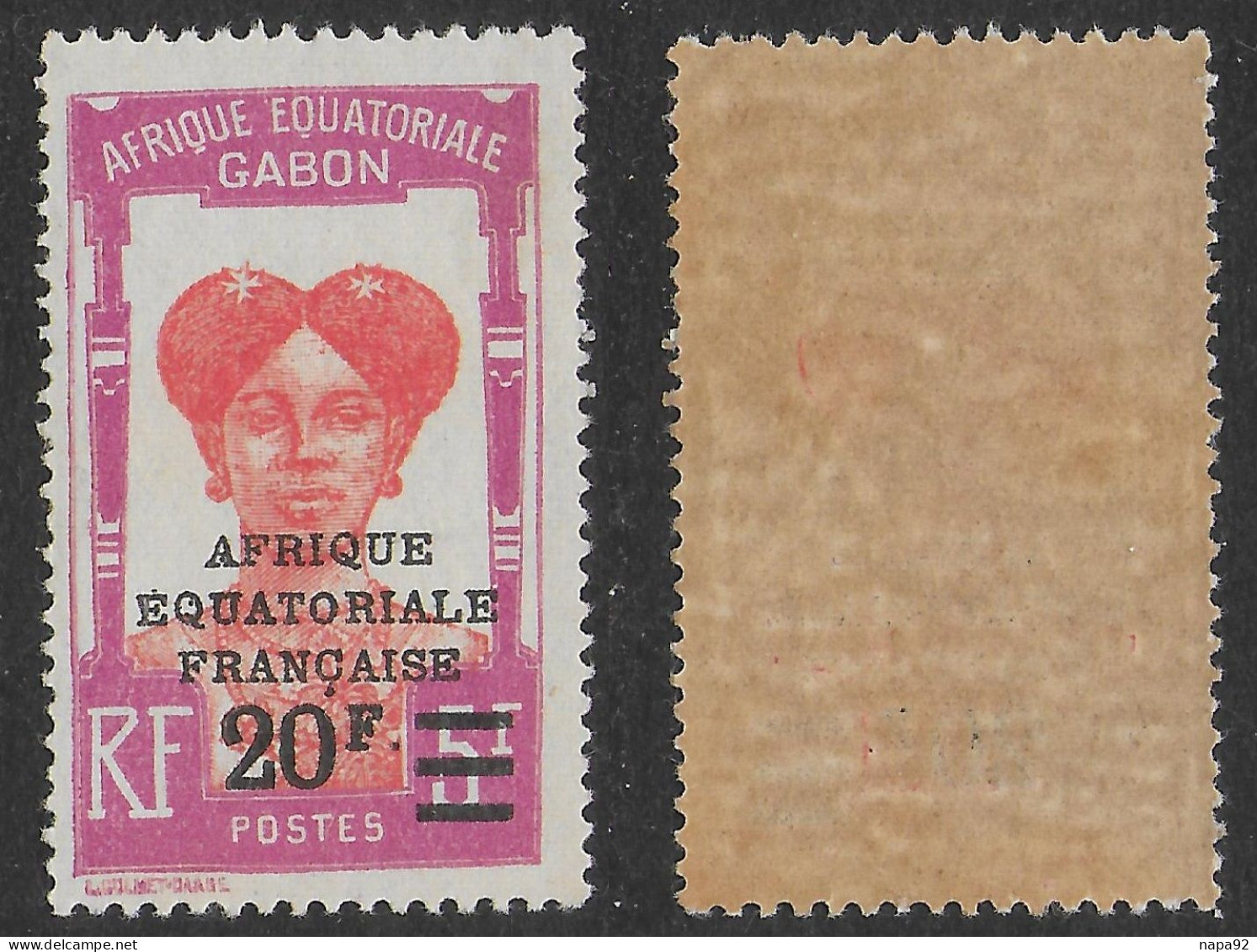 GABON 1927 YT 115** - SANS CHARNIERE NI TRACE - MNH - Unused Stamps