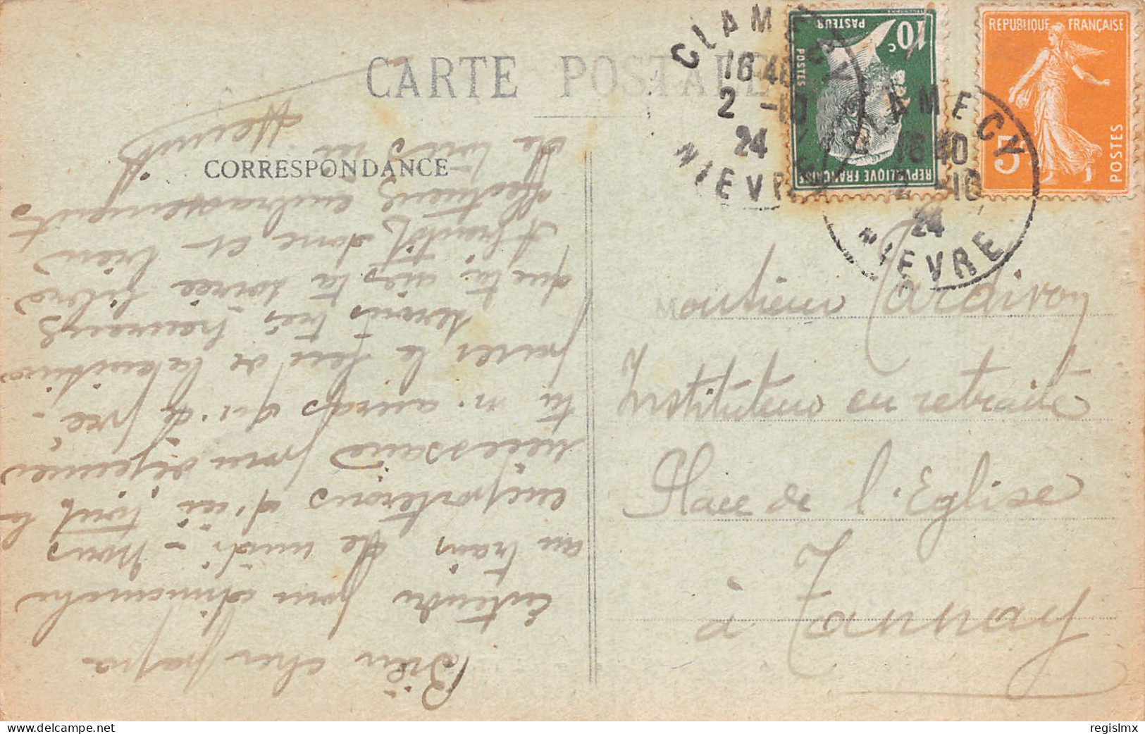 58-CLAMECY-N°T2539-G/0093 - Clamecy