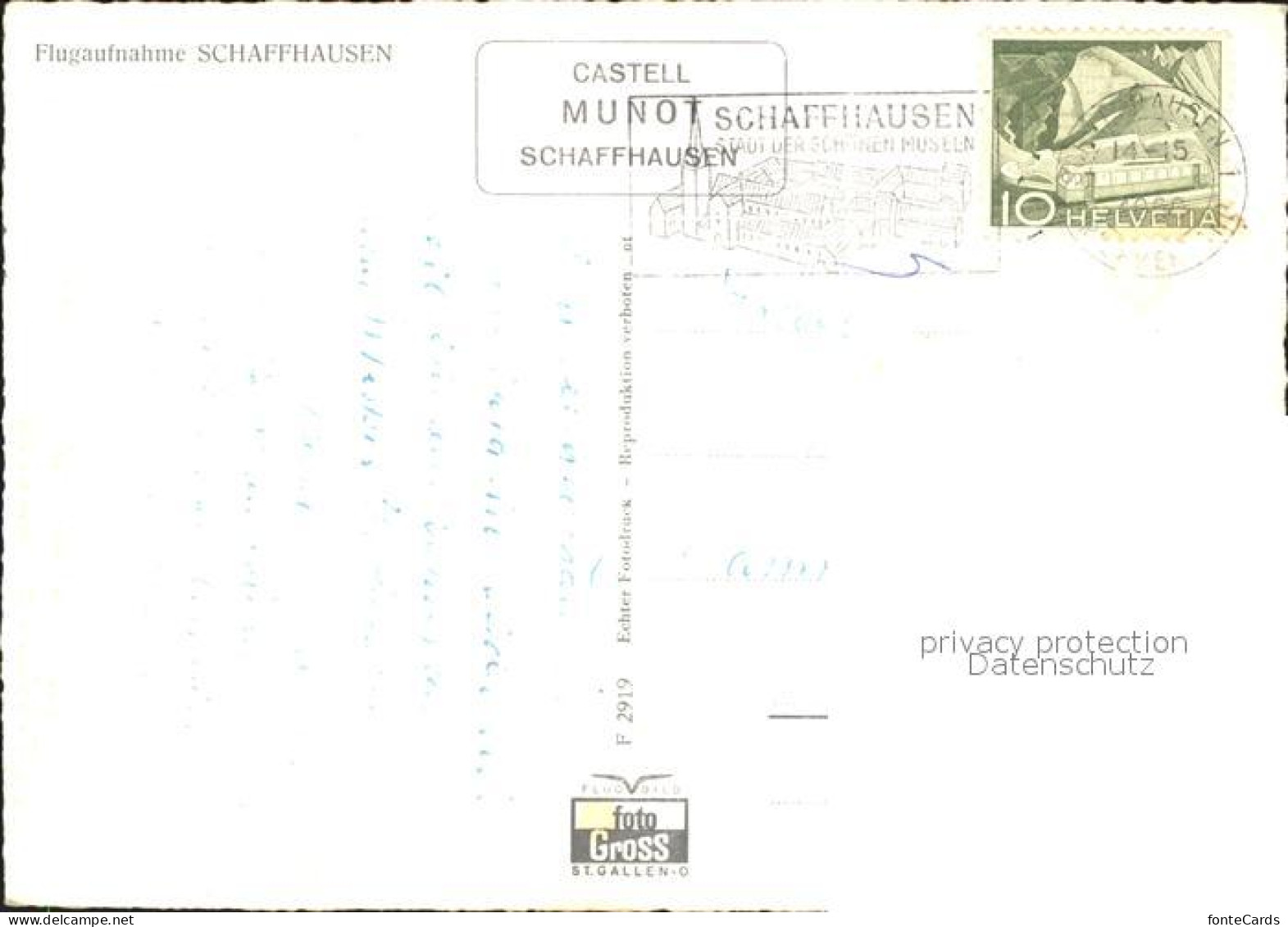 11629266 Schaffhausen SH Festung Munot Wahrzeichen Fliegeraufnahme Schaffhausen - Other & Unclassified