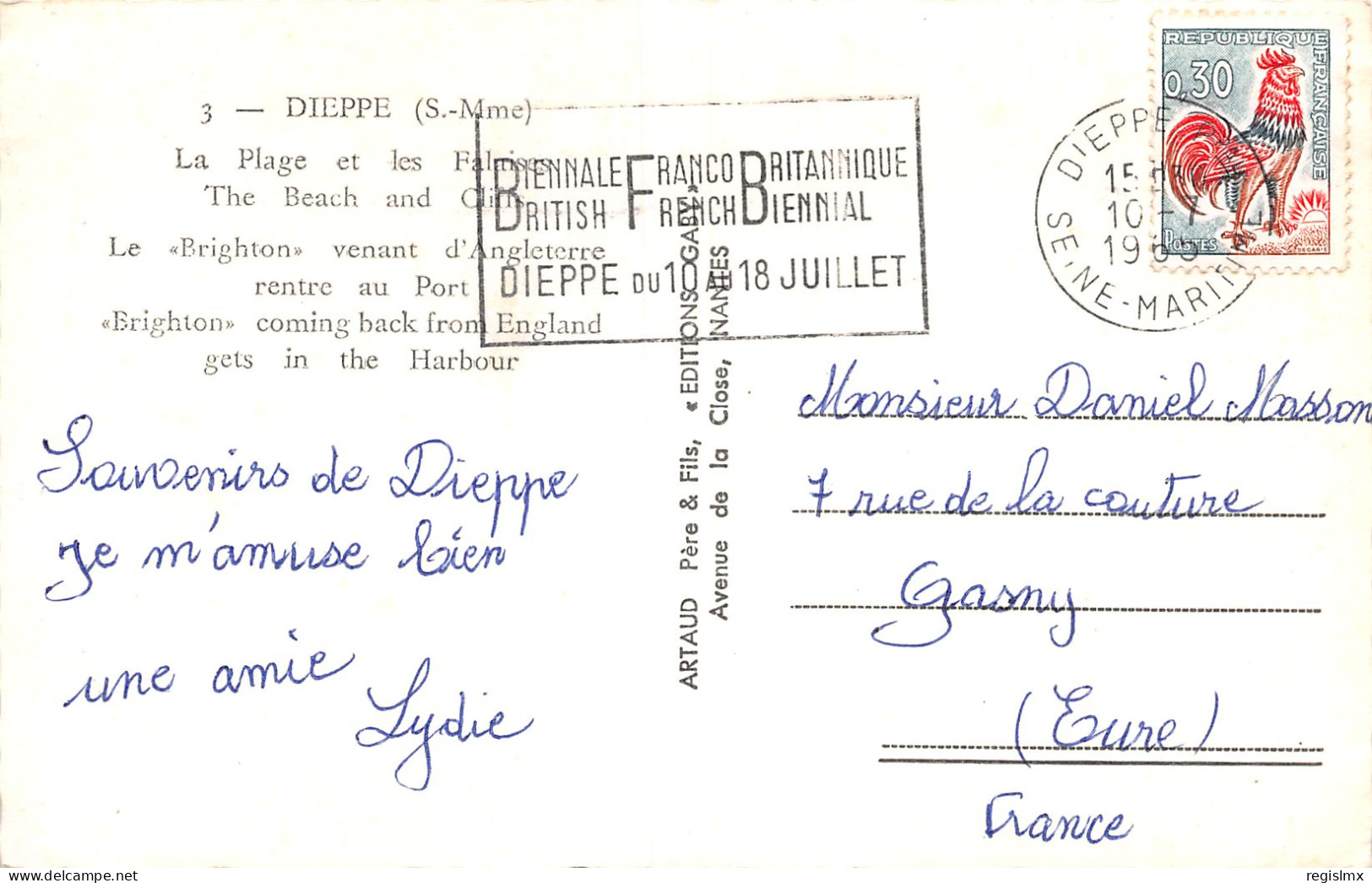 76-DIEPPE-N°T2541-A/0131 - Dieppe
