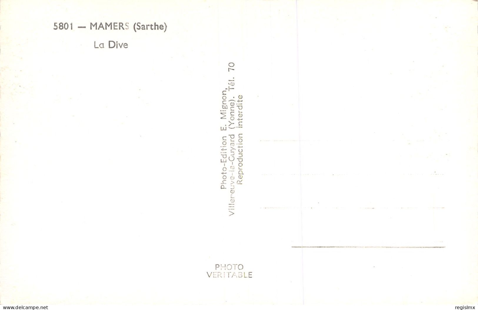 72-MAMERS-N°T2541-G/0293 - Mamers