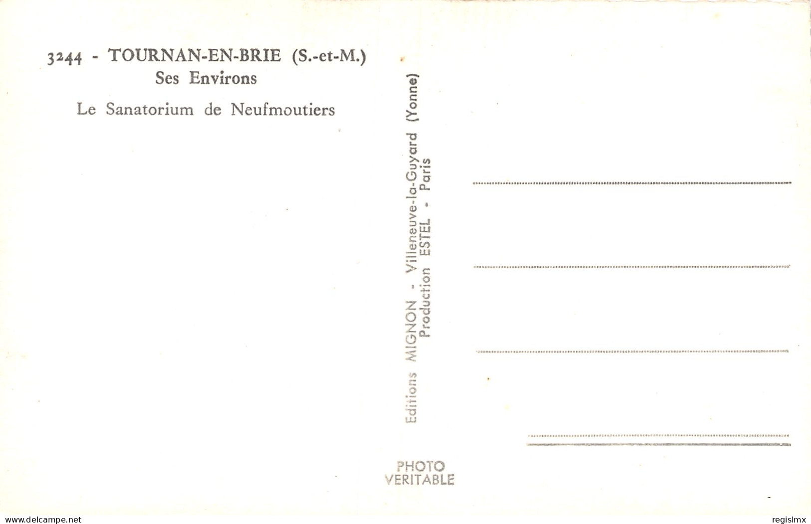 77-TOURNAN EN BRIE-N°T2541-F/0285 - Tournan En Brie