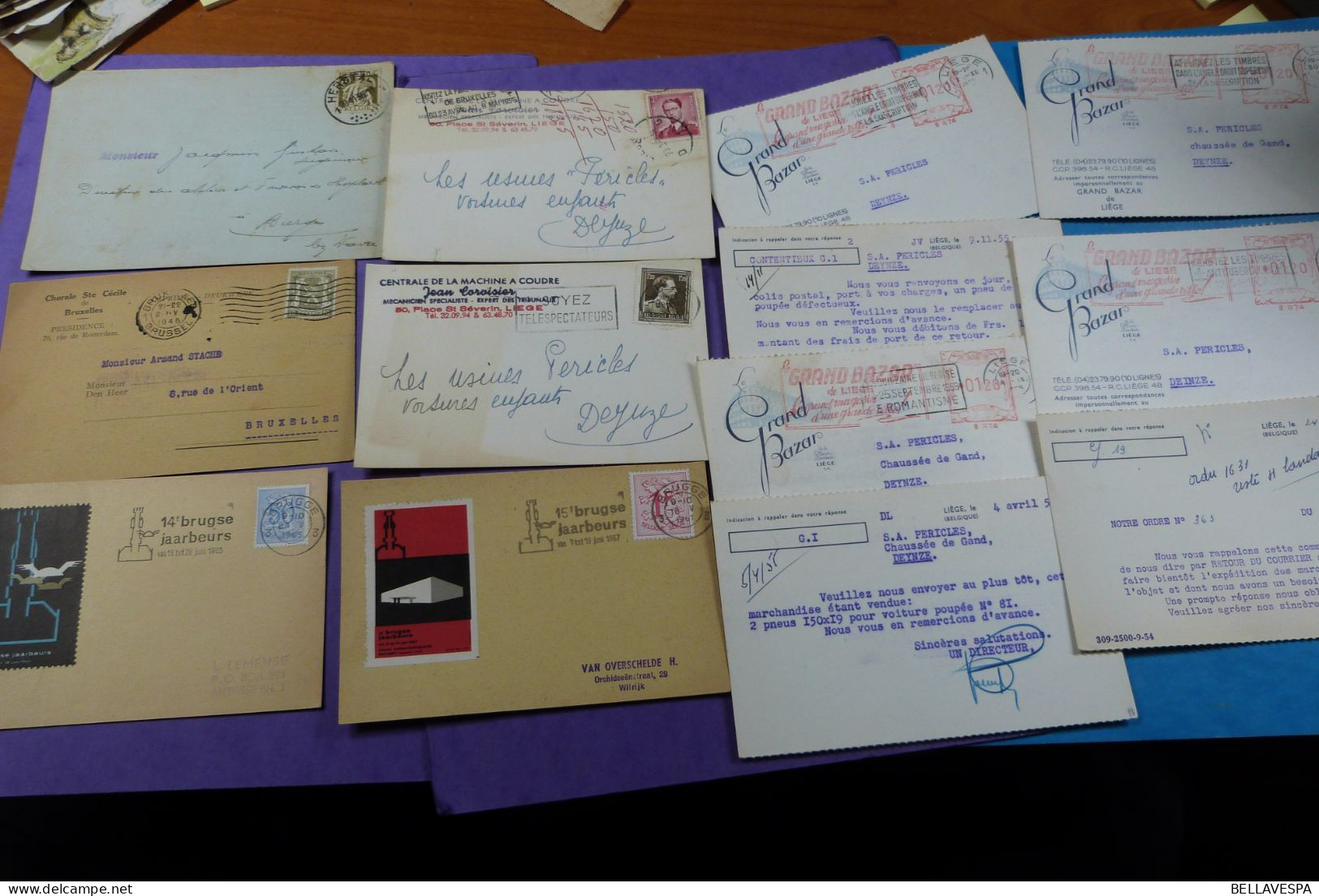 Ruim More Than X 400 World Wide Post  Letters Beacoup De Fa Liebermann Waelchi Zurrich And Belgium Standard Ahz Leuven - Other & Unclassified