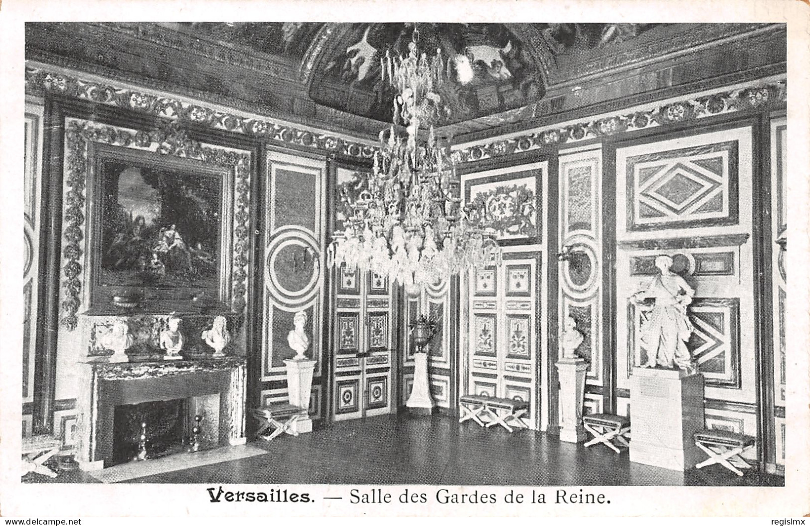 78-VERSAILLES SALLE DES GARDES DE LA REINE-N°T2542-D/0281 - Versailles (Kasteel)