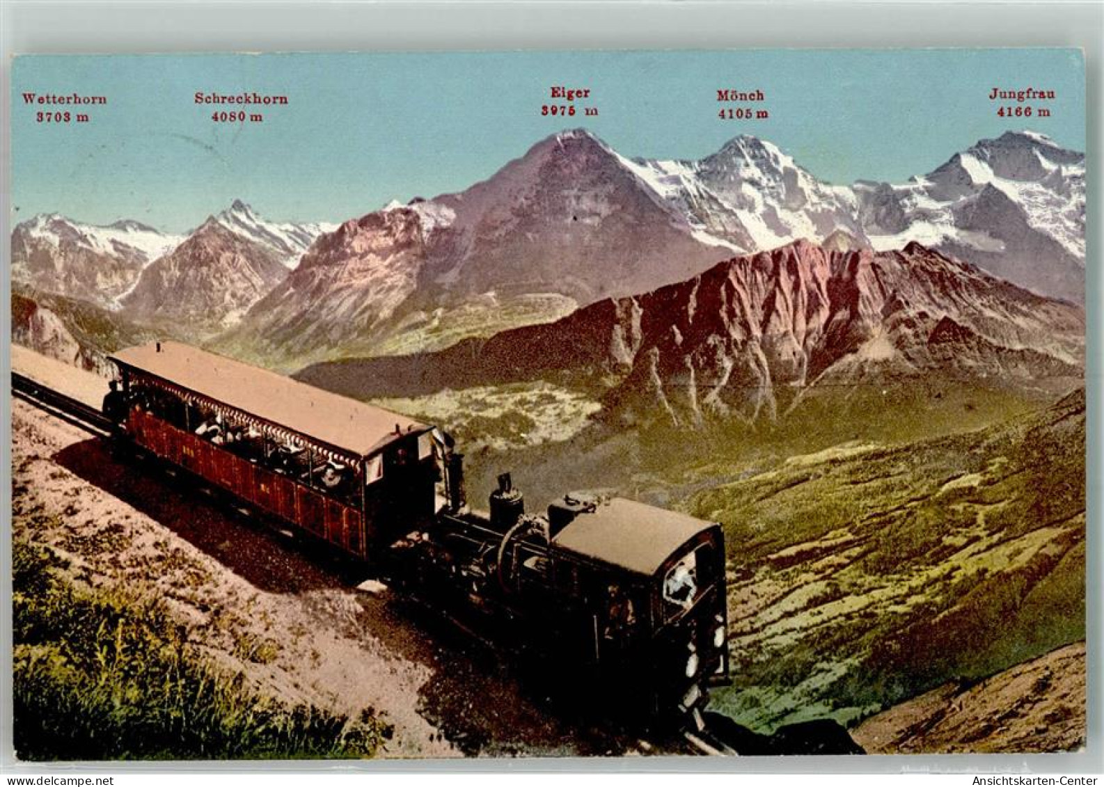 10710608 - Schynige Platte Bahn  Eisenbahn - Andere & Zonder Classificatie