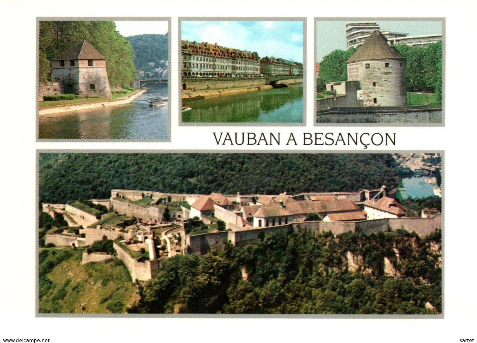 Besançon - La Citadelle, Le Quai, La Tour - Besancon