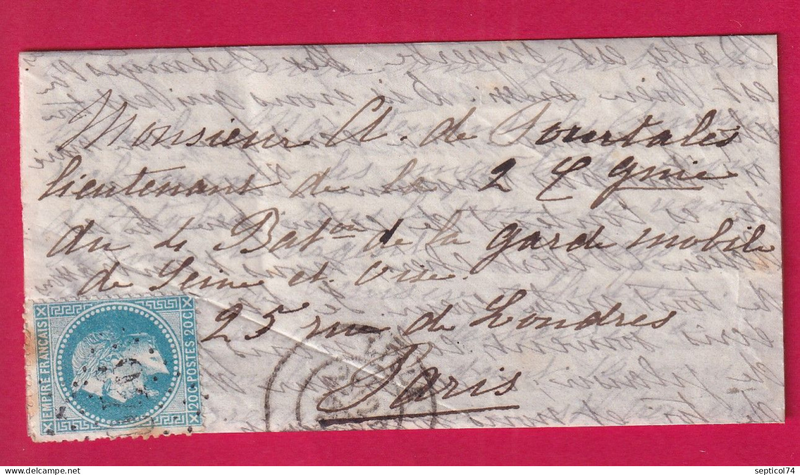 GUERRE 1870 TENTATIVE ENTREE LILLE 25 FEV POUR PARIS TEXTE DE GORGIER SUISSE NEUFCHATEL DU 5 NOV 1870 POUR GARDE MOBILE - Guerre De 1870