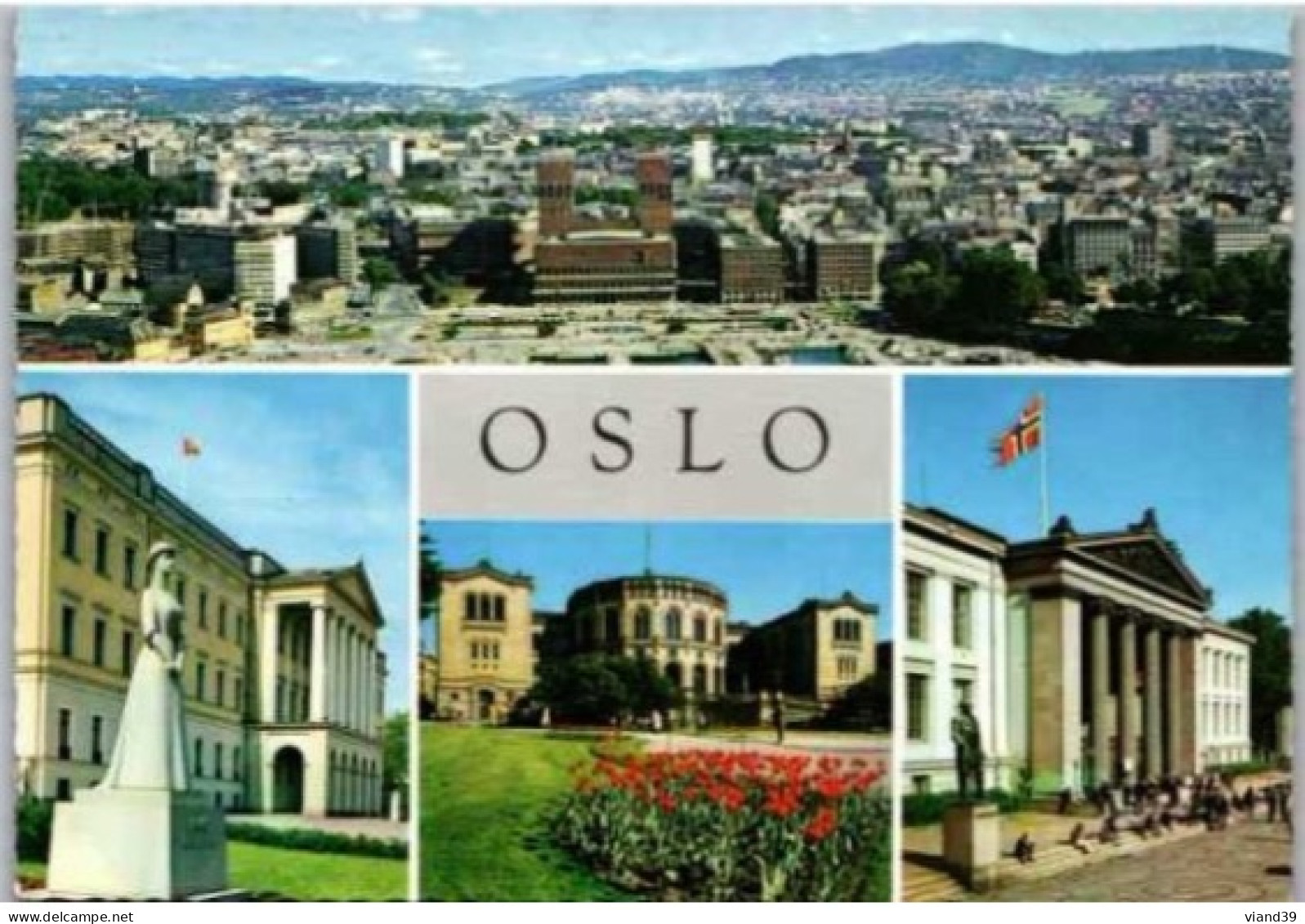 OSLO.   -  The Royal Palace. - Norvegia