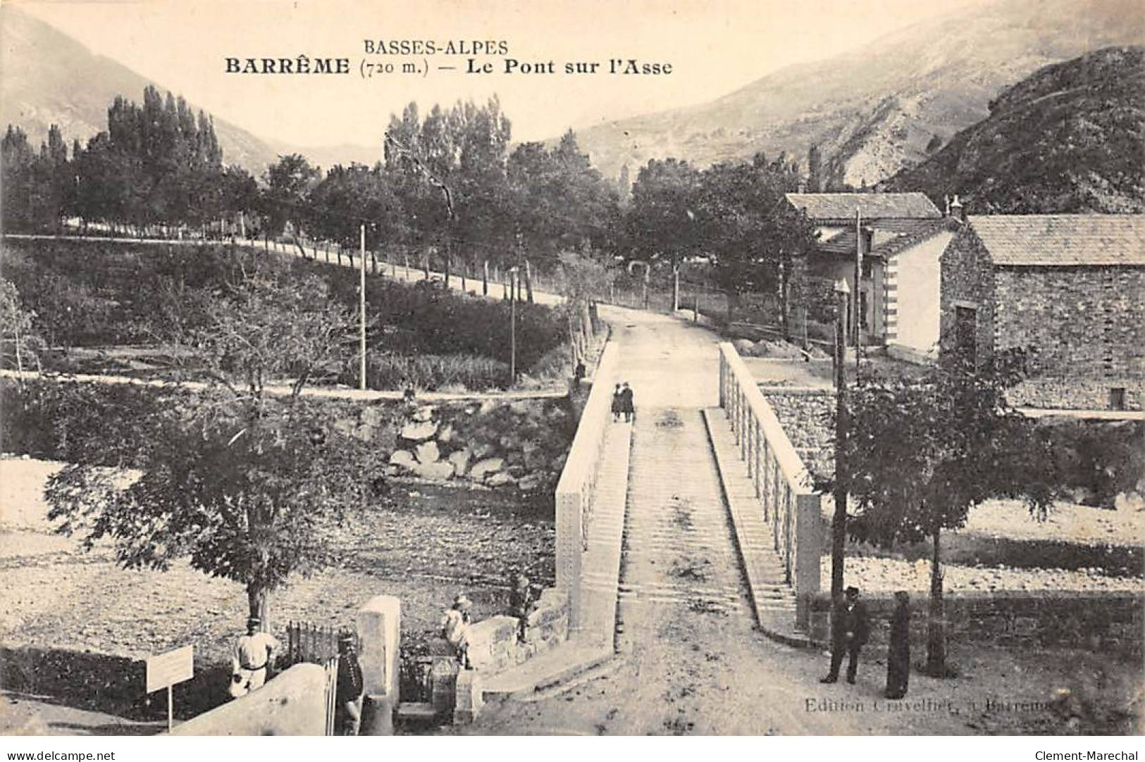 BARREME - Le Pont Sur L'Asse - Très Bon état - Other & Unclassified