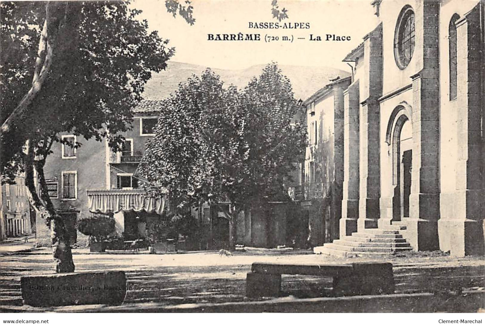 BARREME - La Place - Très Bon état - Andere & Zonder Classificatie