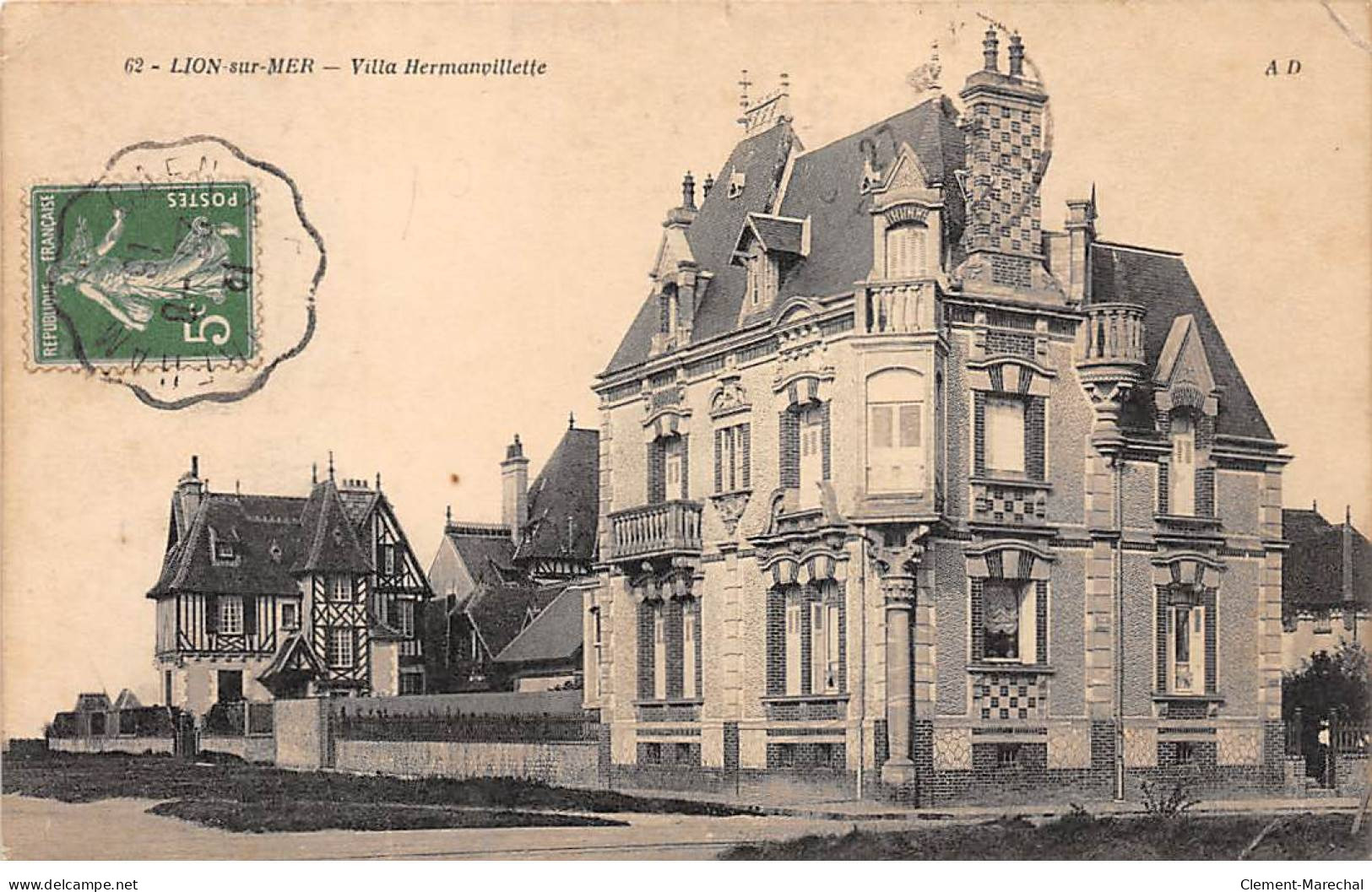 LION SUR MER - Villa Hermanvillette - état - Other & Unclassified