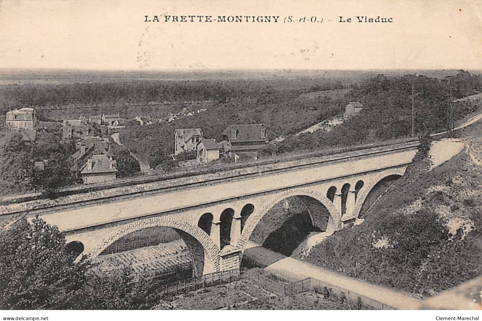 LA FRETTE MONTIGNY - Le Viaduc - Très Bon état - La Frette-sur-Seine