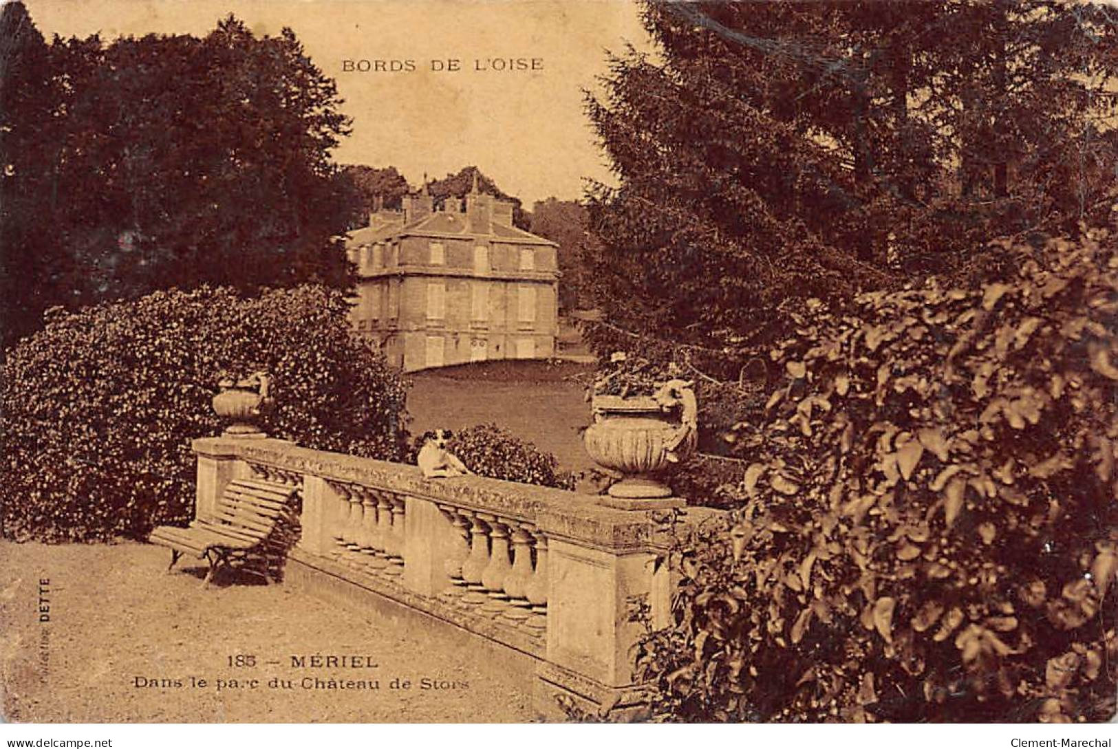MERIEL - Dans Le Parc Du Château De Stors - état - Meriel