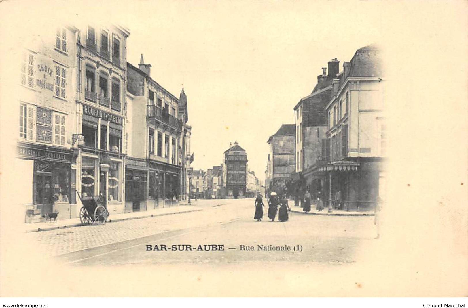 BAR SUR AUBE - Rue Nationale - Très Bon état - Bar-sur-Aube