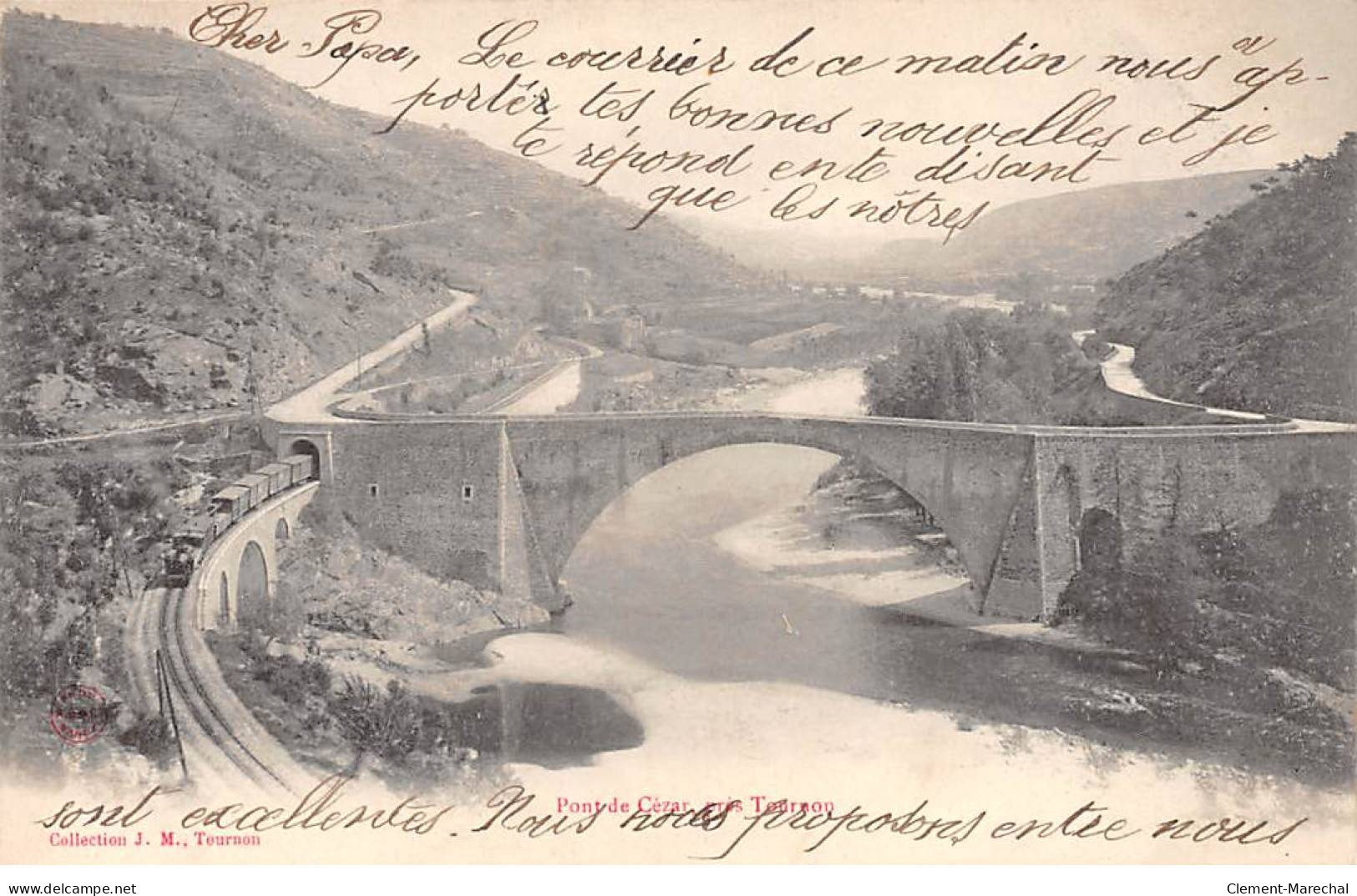 Pont César Près Tournon - Très Bon état - Autres & Non Classés