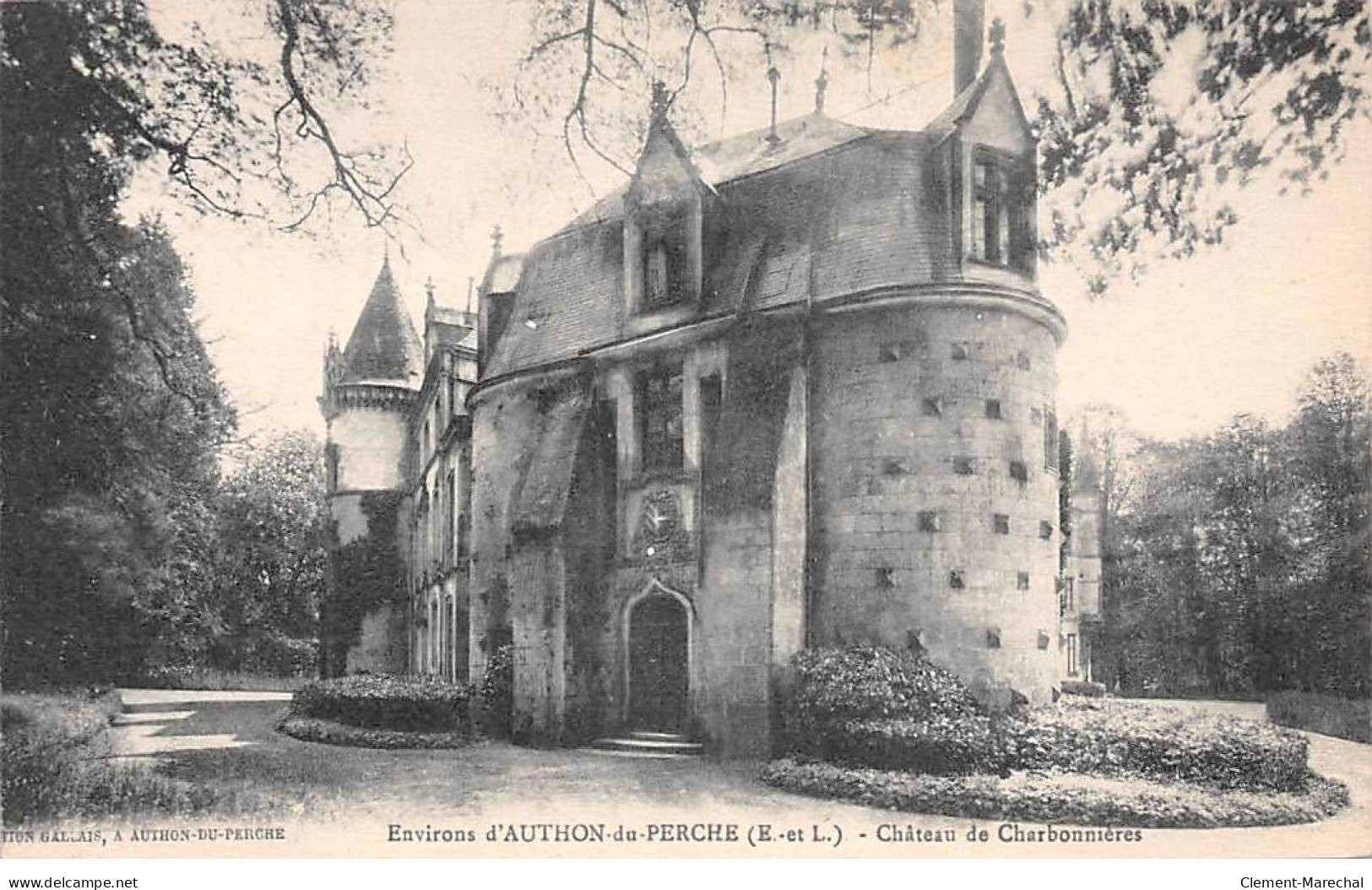 Environs D'AUTHON DU PERCHE - Château De Charbonnières - Très Bon état - Altri & Non Classificati