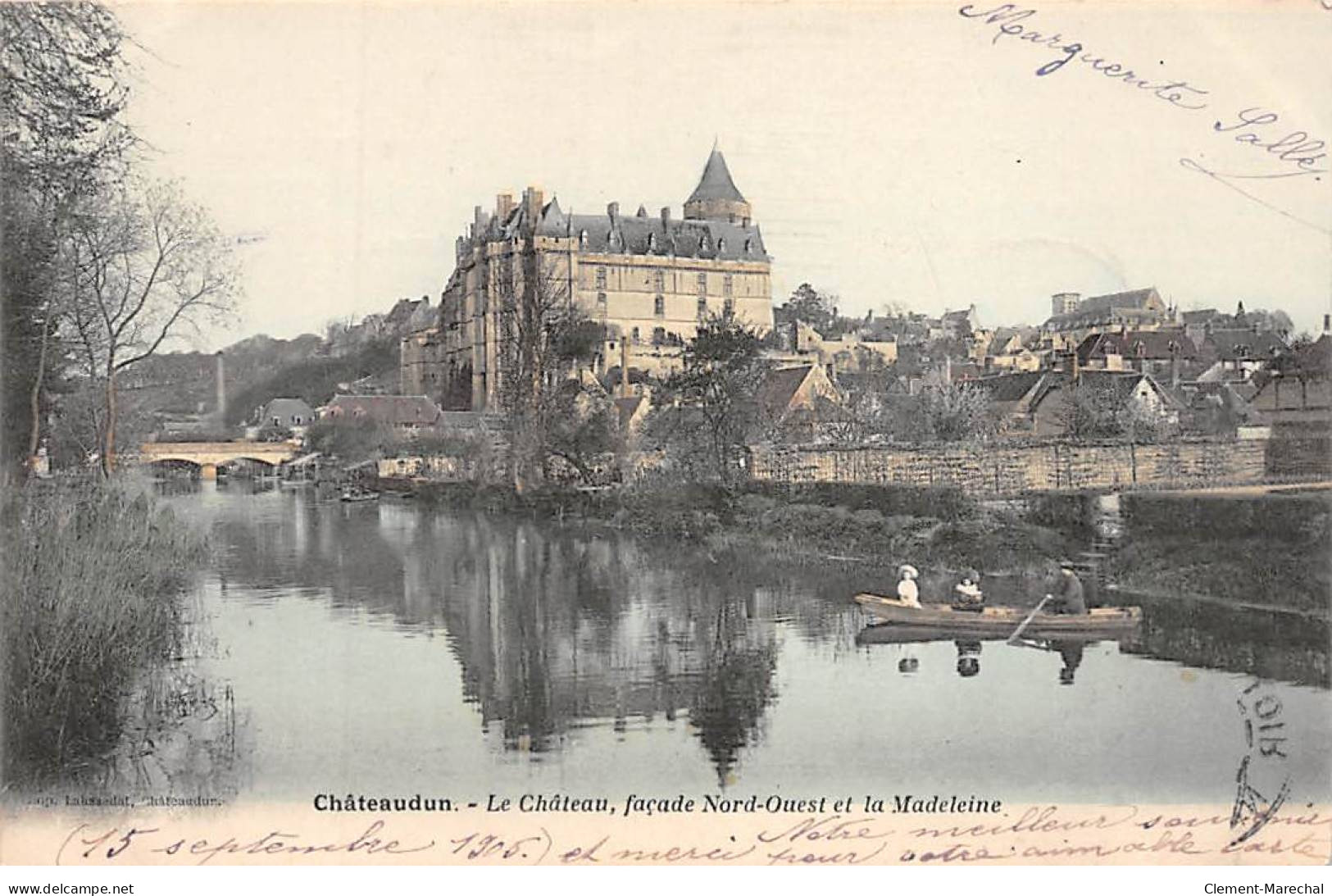 CHATEAUDUN - Le Château Et La Madeleine - Très Bon état - Chateaudun