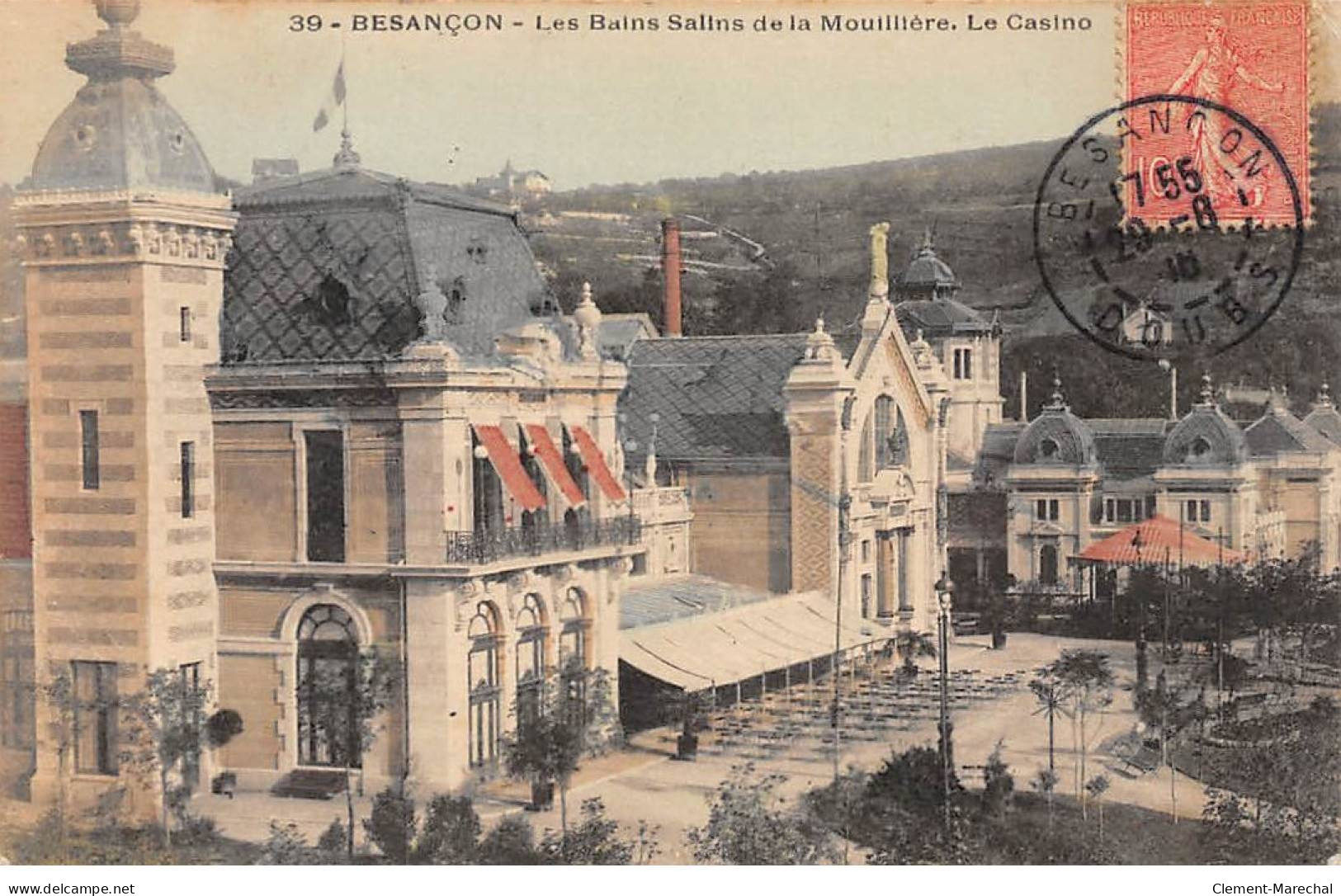 BESANCON - Les Bains De La Mouillière - Le Casino - Très Bon état - Besancon