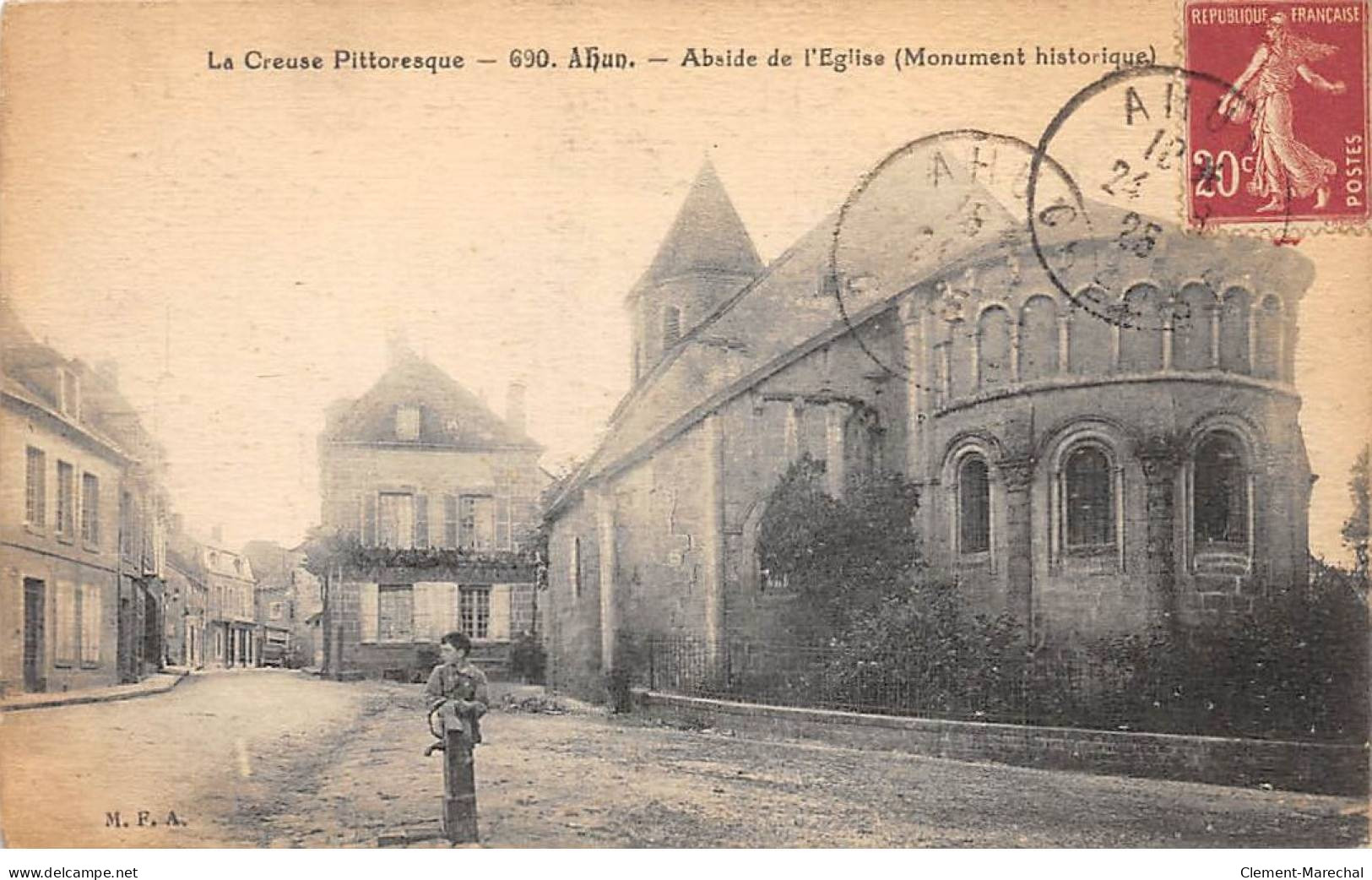 AHUN - Abside De L'Eglise - Très Bon état - Sonstige & Ohne Zuordnung