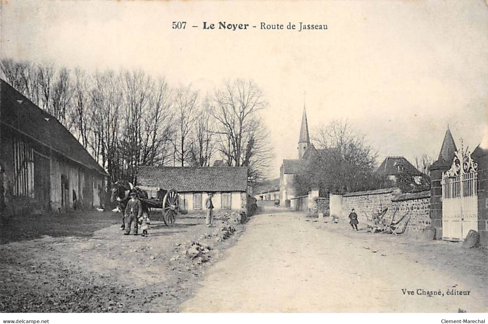 LE NOYER - Route De Jasseau - Très Bon état - Other & Unclassified