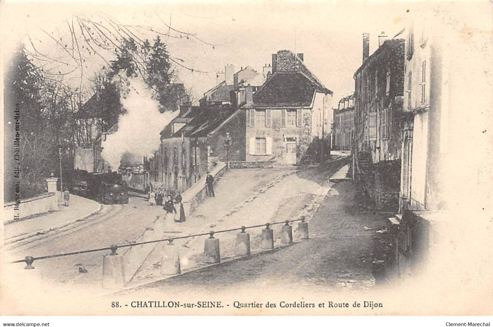 CHATILLON SUR SEINE - Quartier Des Cordeliers Et Route De Dijon - Très Bon état - Chatillon Sur Seine