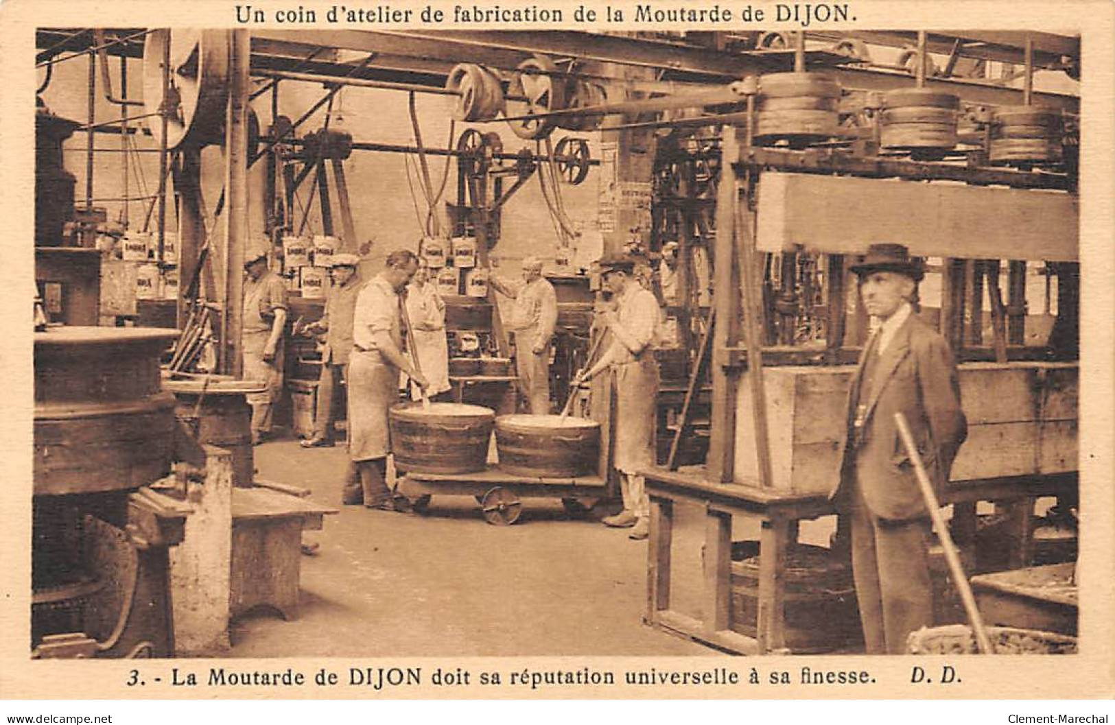 Un Coin D'atelier De Fabrication De La Moutarde De DIJON - Très Bon état - Dijon