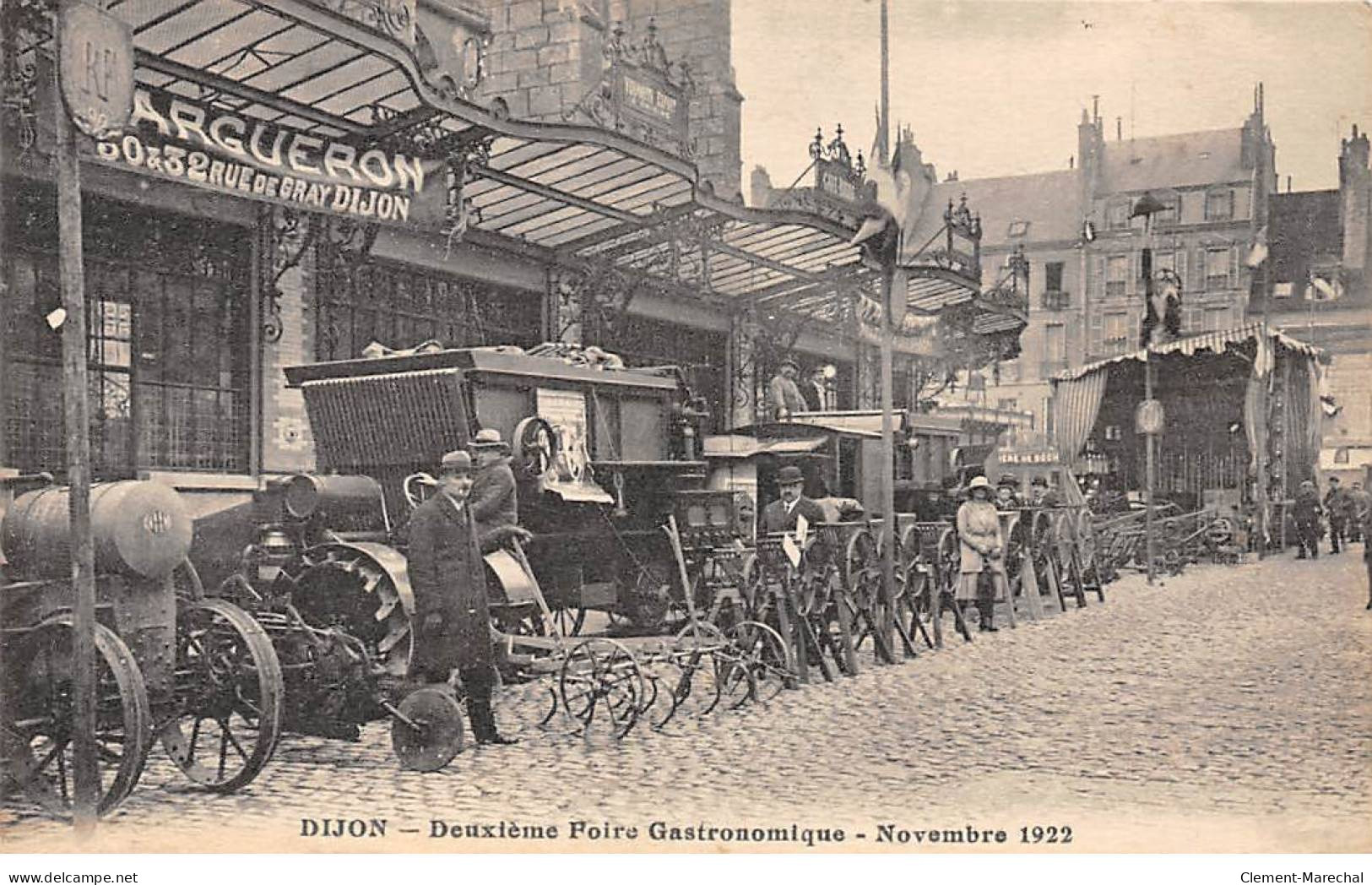 DIJON - Deuxième Foire Gastronomique - Novembre 1922 - Très Bon état - Dijon