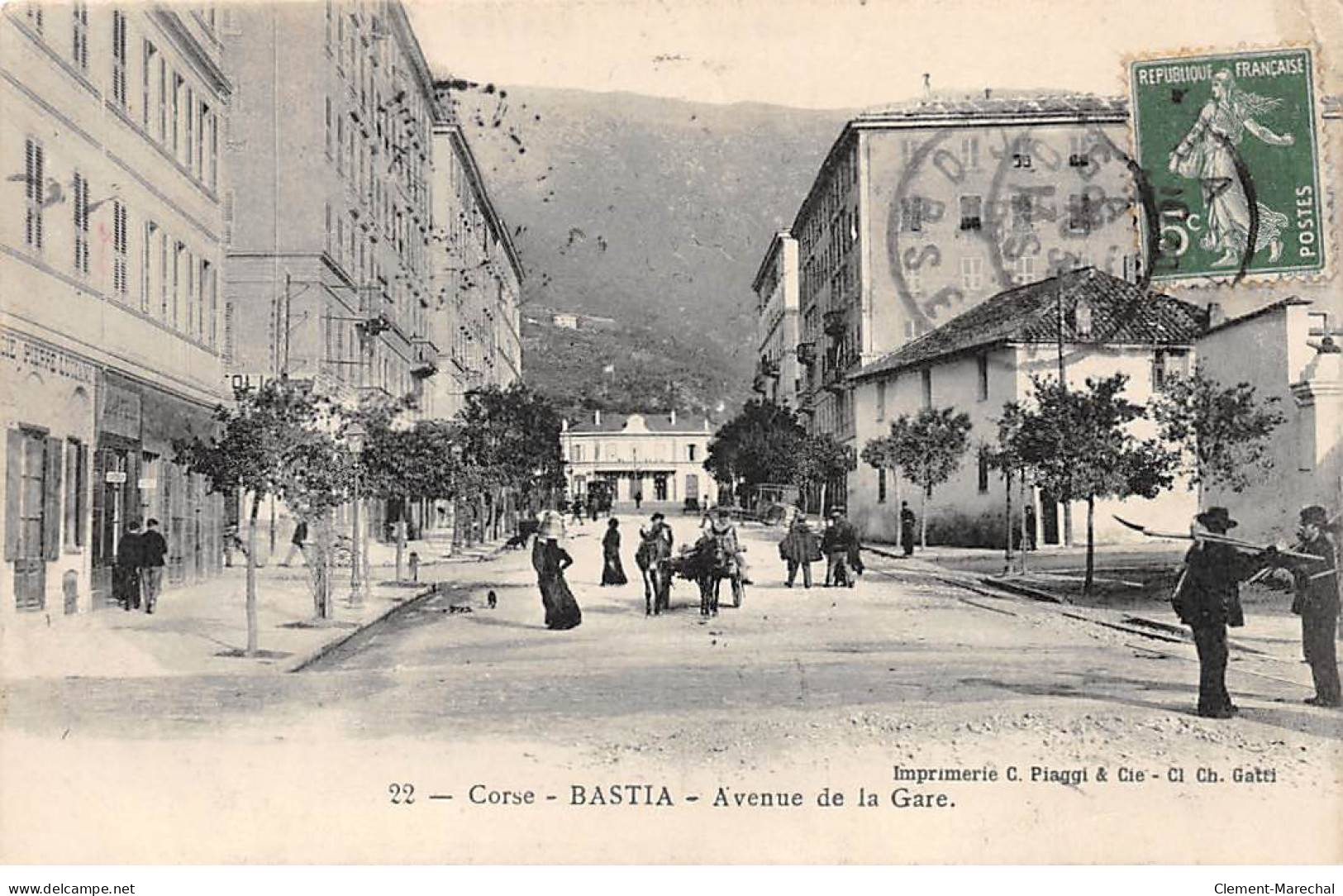 BASTIA - Avenue De La Gare - état - Bastia