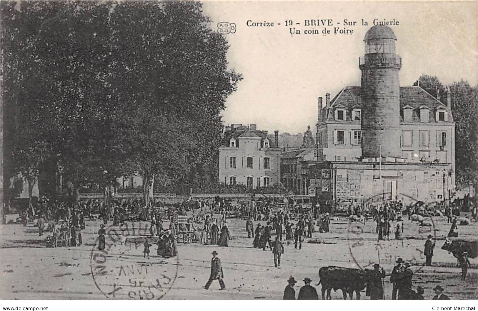 BRIVE - Sur La Guierle - Un Coin De Foire - Très Bon état - Brive La Gaillarde