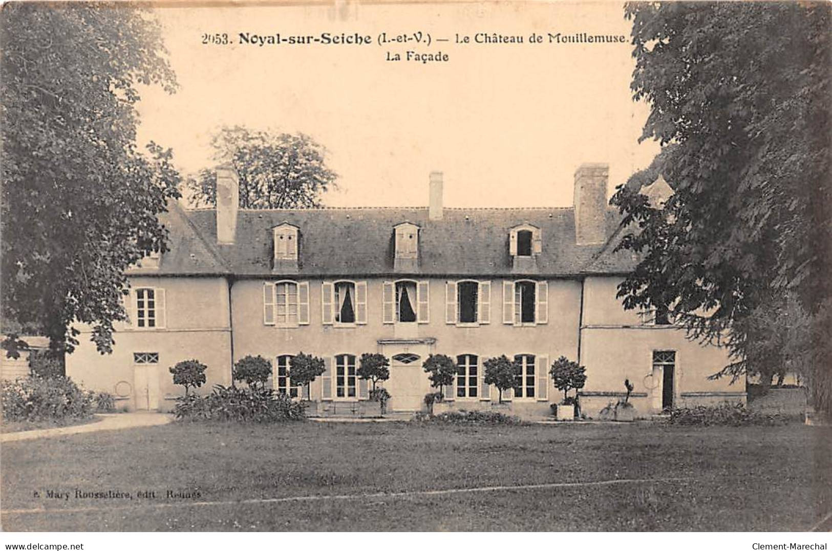 NOYAL SUR SEICHE - Le Château De Mouillemuse - état - Andere & Zonder Classificatie